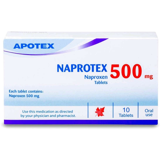 Picture of Naprotex 500mg 10 s